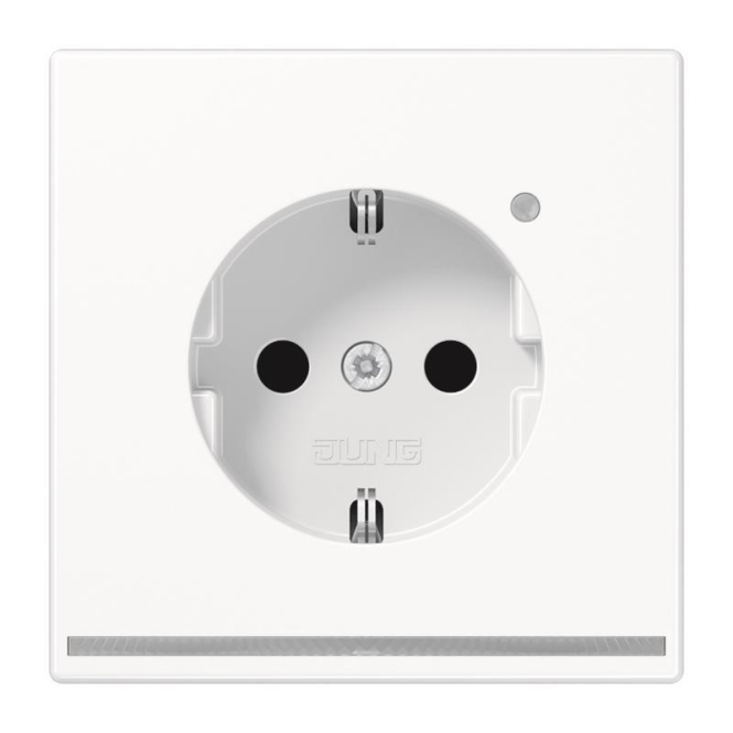 4011377154797 - Jung SCHUKO-Steckdose LS1520-OWWLNW mLED-Licht erh Ber 4011377154797 - Jung SCHUKO-Steckdose LS1520-OWWLNW mLED-Licht erh Ber