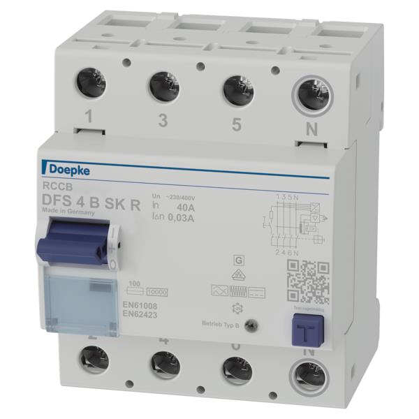 Doepke DFS4 040-4/0,03-B SK R Fehlerstromschutzschalter 4p 09134988
