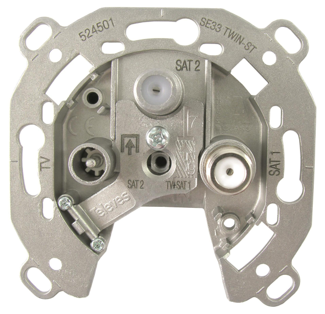 Televes Antennendose Stich SE33TWIN-ST TWINSAT 3-fach 524501