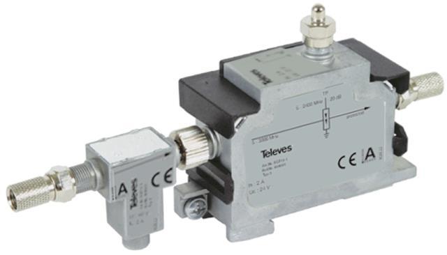 Televes Kombi-Ableiter f.Grob-/ UGF13-1 Feinschutz Typ 1+3 75Ohm SAT/BK 494801