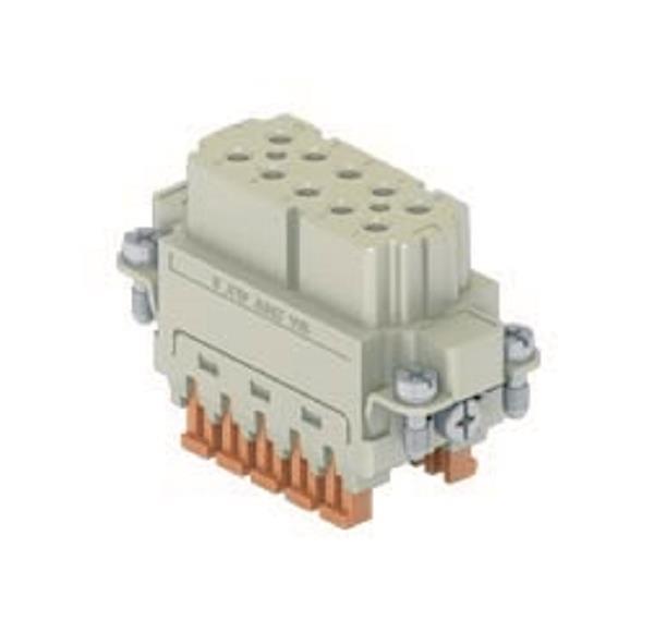 8015747214575 - ILME Buchseneinsatz Gr4916 CSAHF 10 10P+PE Silber SQUICH 16A 250V 8015747214575 - ILME Buchseneinsatz Gr4916 CSAHF 10 10P+PE Silber SQUICH 16A 250V