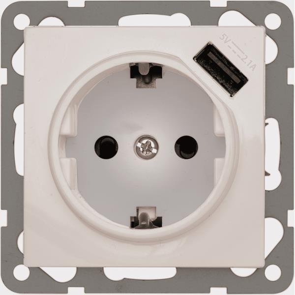 4010105244069 - Peha Standard D 651103 SI USB Universelle USB Steckdose 00244061 4010105244069 - Peha Standard D 651103 SI USB Universelle USB Steckdose 00244061