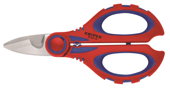 Knipex Elektrikerschere 950510SB Crimpstelle für Aderendhülsen bis - 5514694