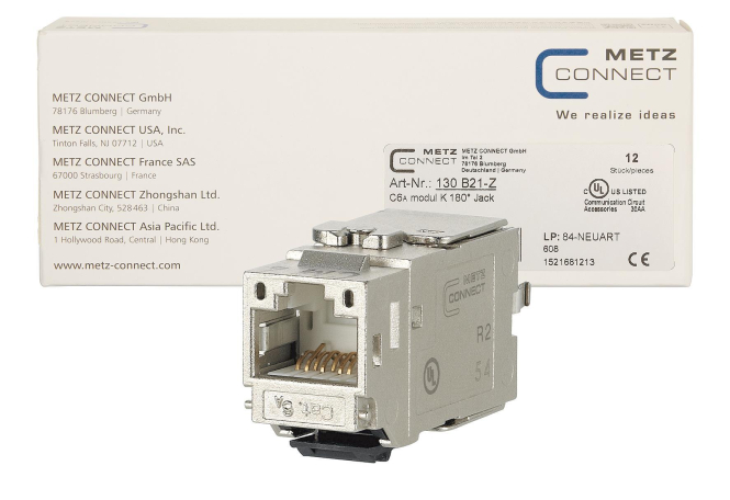 Metz C6A modul K 180° Jack 130B21-Z 12er Pack (Inhalt 12 Stück) - 5529682