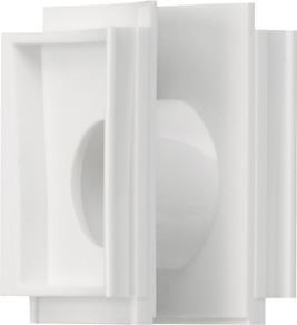 GIRA 0013053 Verbindungsstück AP-Gehäuse Studio Reinweiß glänzend Schaltermat/Geb.Steu
