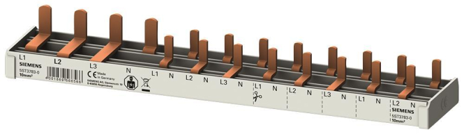 Siemens Stift SaS 10qmm 1xFI 5ST3783-0 3p/N+8xKompakt 12TE Sammelschiene Zählerschr./Verteilg