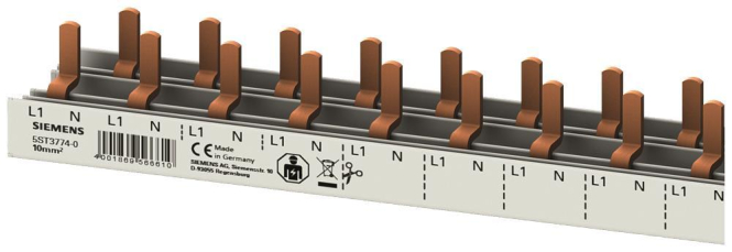 Siemens Stift SaS 10qmm Komp. 5ST3774-0 1000mm Sammelschiene Zählerschr./Verteilg