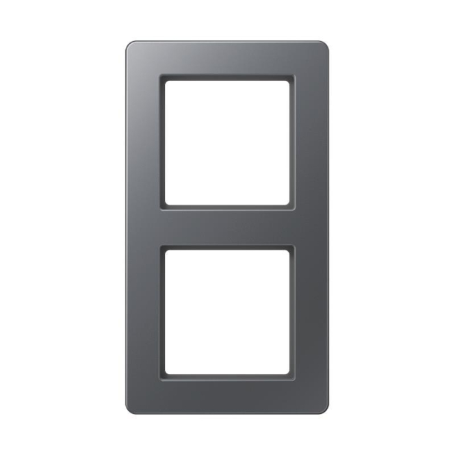 4011377173200 - Jung Rahmen 2fbruchsicher f AF582BFANM waagerusenkrkomb anthrazit