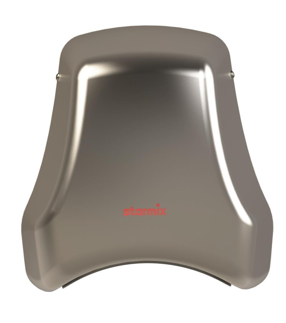 Starmix Händetrockner T-C1 M edelstahl vandalensicher Nr.100517 - 5714758