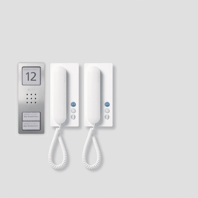 Siedle Audio-Set Siedle SET CA 812-2 E/W Compact Edelstahl gebürstet - 5742351