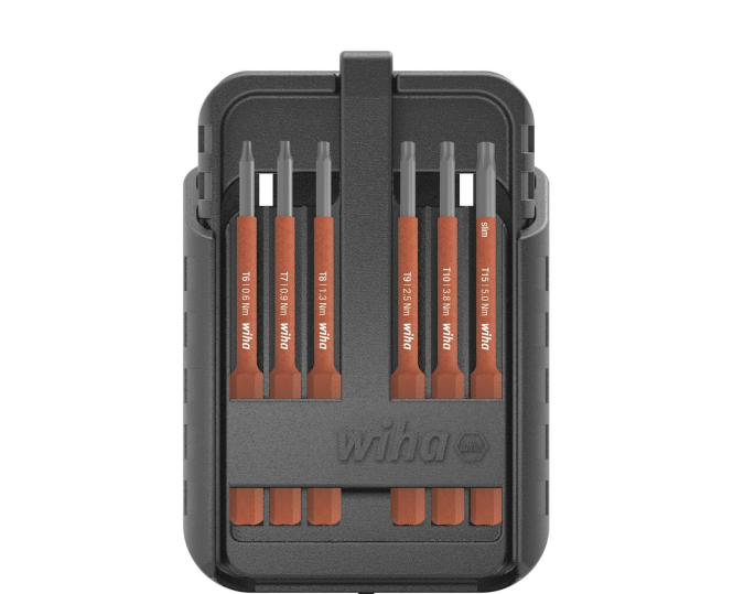 Wiha Bit Set SB 2831B950 slimBit Box electric 43161