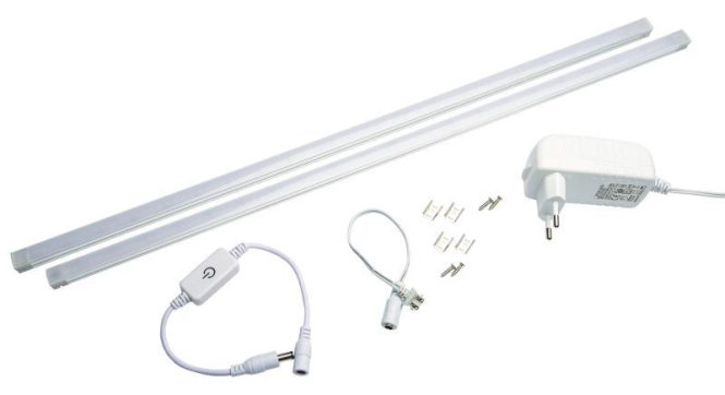 4012094880792 - RUTEC Tara Starterset + Zubehör 88079 2x88071 3000K 734lm IP40 + Dimmschalter 4012094880792 - RUTEC Tara Starterset + Zubehör 88079 2x88071 3000K 734lm IP40 + Dimmschalter