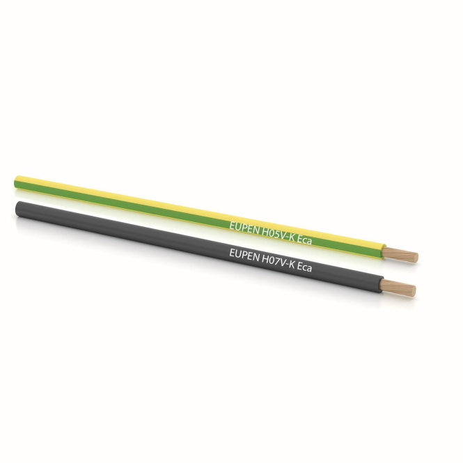 EUPEN H05V-K 1,0 blau-weiss Eca RG 100m PVC Verdrahtltg. flexibel RAL5015/1013 (Inhalt 100 Stück) Leitungen