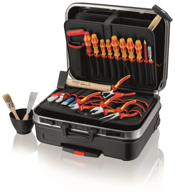 Knipex VDE-Werkzeugkoffer BIG Basic Move ** ABS-Koffer Elektro - 5868917