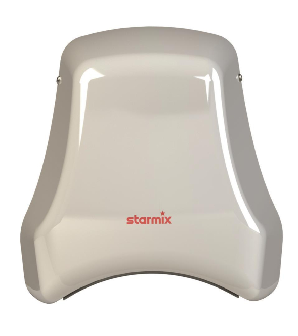 Starmix TH-C1 Mw Wandhaartrockner weiss vandalensicher Nr. 102498