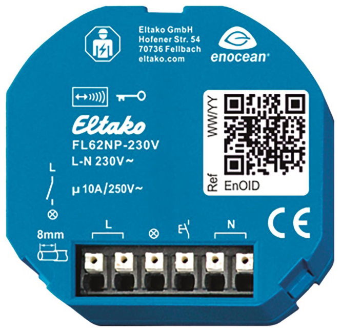 Eltako Funk-Lichtaktor FL62NP-230V 10A/250V 30100530 - 5953252