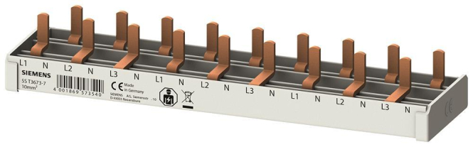 Siemens Stiftsammel- 5ST3673-7 schiene kompakt 10qmm 9TE