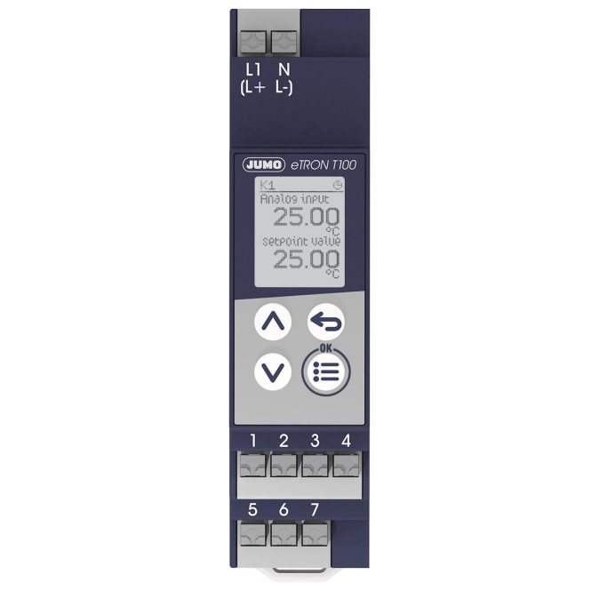 Jumo Digitaler 701052/8-01-31-00/000 Thermostat, DC 12 bis 24 V/AC 00721352 Schaltschränke