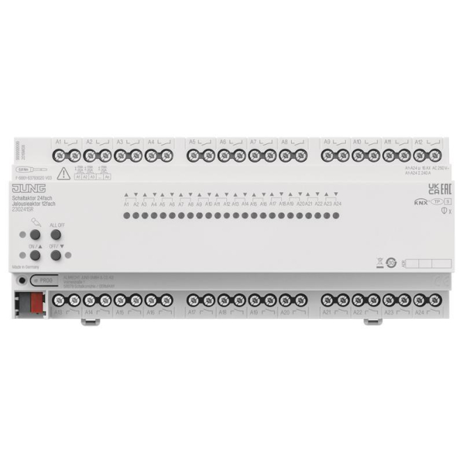 Jung KNX Schaltaktor 24f KNX 230241SR Jalousieaktor - 6116586