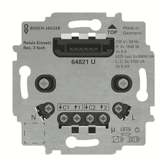 BJ Serienrelais-Einsatz flex 64821 U - 6117543