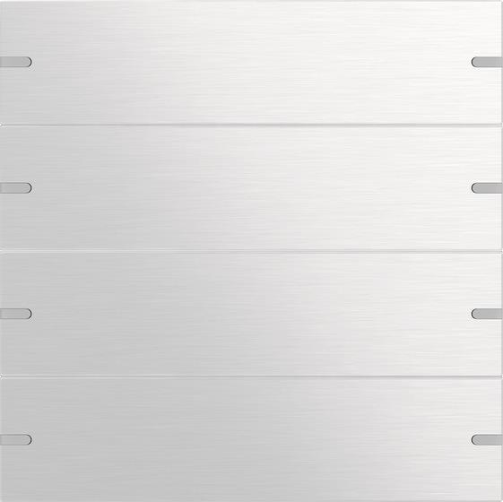 GIRA 502417 Wippenset 4fach Tastsensor4 TS4 Aluminium (eloxiert) - 6123685