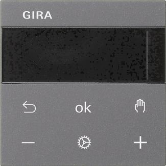 4010337055181 - GIRA 539328 S3000 Raumtemperaturregler Display System 55 Anthrazit 4010337055181 - GIRA 539328 S3000 Raumtemperaturregler Display System 55 Anthrazit