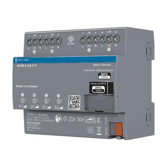 BJ Dimmaktor 4x315W REG DA/M.4.315.2.11