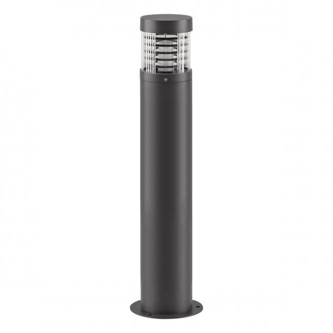 EVN Pollerleuchte anthrazit PLR752715 IP54 E27 Gürtellinse H750mm m.Bodenanker