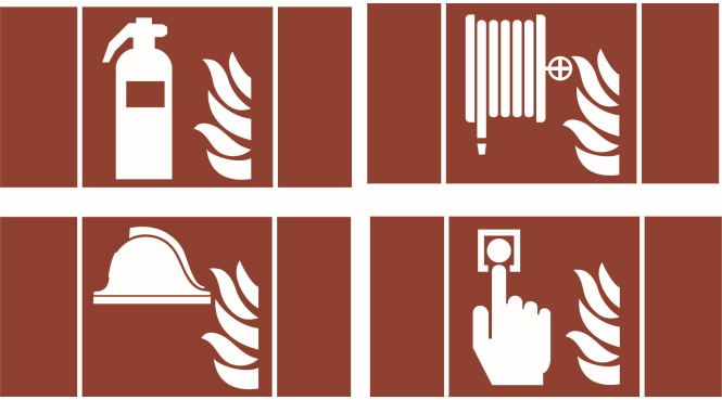 4260349824200 - RP Piktoset Brandschutz Neutral KS4FIRE 4x2 Piktogramme fKS KBM SD RM AM AS