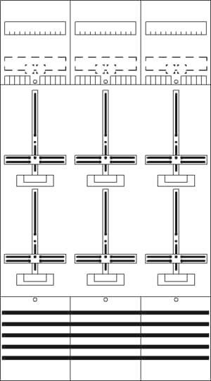 4011617541585 - Striebel Komplettfeld 6 Zähler DF39C6 bestückt und vorverdrahtet 1350mm BH5 4011617541585 - Striebel Komplettfeld 6 Zähler DF39C6 bestückt und vorverdrahtet 1350mm BH5