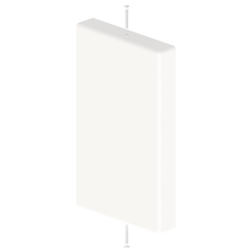 Unex Endstück reinweiß RAL9010 31383-02 60x100 U24X Verlegesys/Verbi.Mat