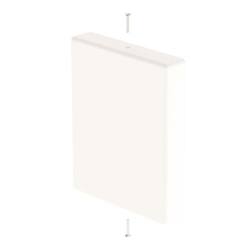 Unex Endstück reinweiß RAL9010 31382-02 60x75 U24X Verlegesys/Verbi.Mat