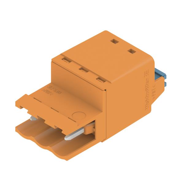 Weidmüller SLF 5.08/03/180 SN OR BX SO Leiterplattensteckverbinder 2827840000 (Inhalt 120 Stück)