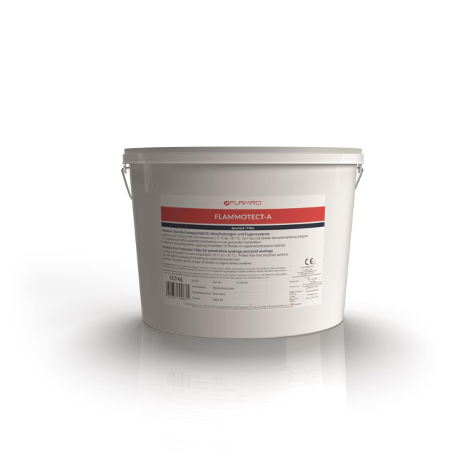 Flamro 01155134 FLAMMOTECT-A 12,5kg Ablative Brandschutz Spachtel im Eimer