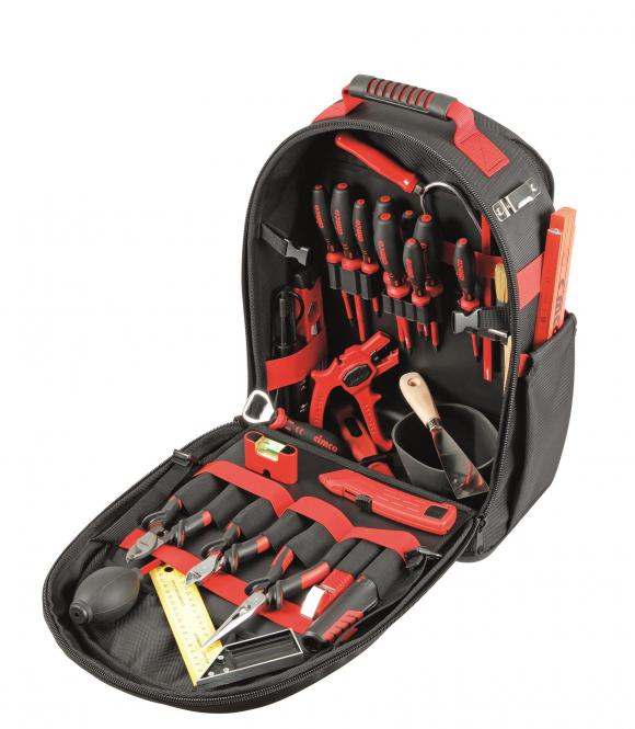 Lehrlingsrucksack ECO Advance 170650 Werkzeugrucksack bestückt (L x B x H) 370 x 210 x 490 mm