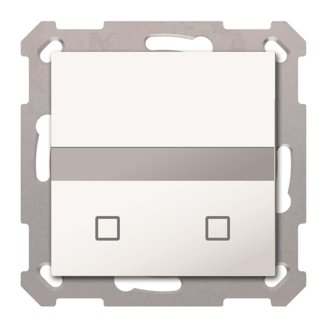 MDT SCN-BWM55T.02 Bewegungsmelder/ Automatik Schalter TS 55 Reinweiß matt