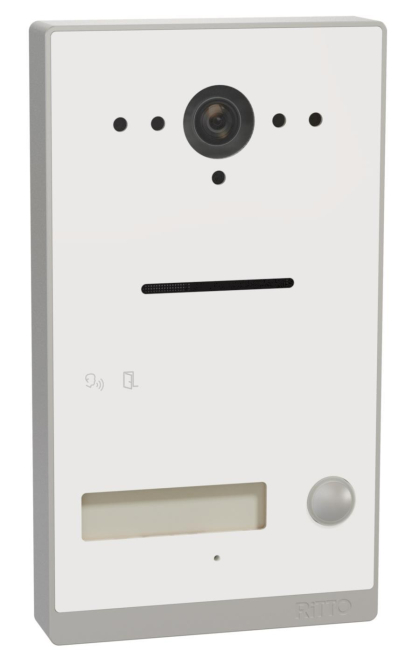 RITTO Ritto RGE2015100 Listo RGE2015100 Türstation Twinbus IP AP 1 Klingeltaste Hauskomm/Batt/Sicher