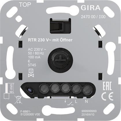 GIRA 247000 Raumtemperaturregler 230V Öffner Einsatz - 6803967