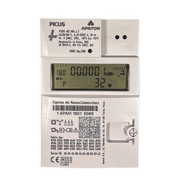 4048652113774 - NZR mMe eHZ Picus Lief+BezDT 23030627 MID 025-5(60)A 3x230 400V 23030627 4048652113774 - NZR mMe eHZ Picus Lief+BezDT 23030627 MID 025-5(60)A 3x230 400V 23030627