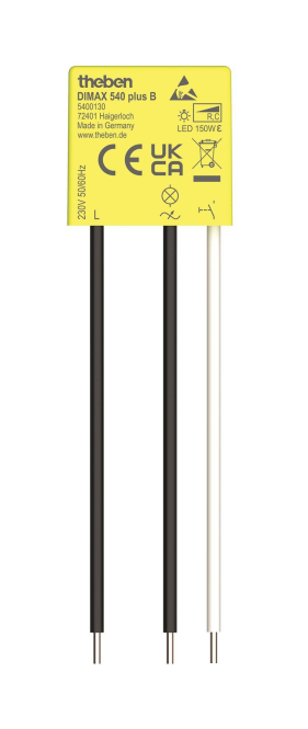 Theben UP-Dimmer DIMAX 540 plus B f.Glüh-/Halogen-u.LED-Lampen - 6887625