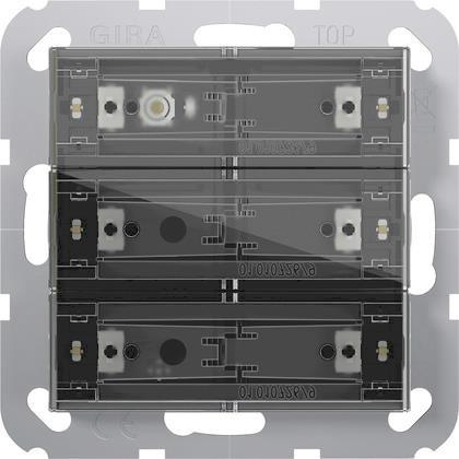 GIRA 504300 Tastsensor4 Komfort 3fach OneKNX System 55 - 6915206