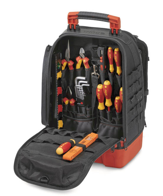 Wiha Werkzeugset 45528 9300-30602 Tool Backpack electric II