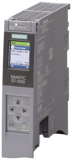 Siemens 6ES7513-1FM03-0AB0 SIMATIC S7-1500F, CPU 1513F-1 PN Automatisier.Technik