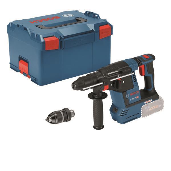 Bosch Akku-Bohrhammer GBH 18V-26F inkl. Wechselfutter, L-Boxx - 6990935