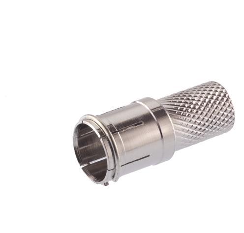 KATH F-Stecker schraubbar EMK 02 für LCD 90,111A+,115A+,120A+,130A+ (Inhalt 10 Stück)