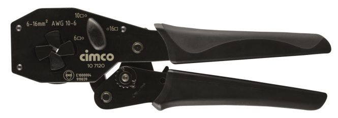 4021103100776 - Power-Crimp comfort 107120 Crimpzange 1 Stück Aderendhülsen 6 bis 16 mm²