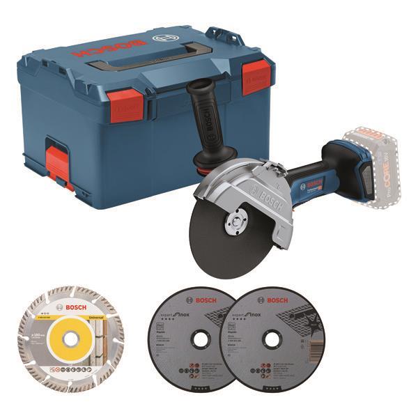 Bosch Akku-Winkelschleifer GWS 18V-180 P solo, L-Boxx 06019H6L02 - 7073385