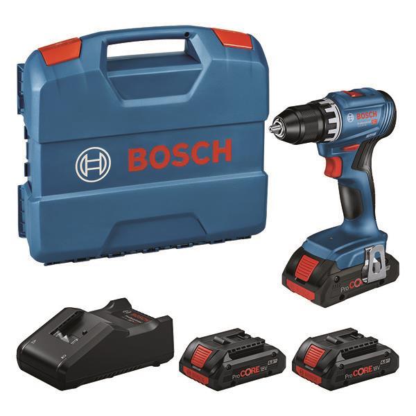 Bosch GSR 18V-45 (3xPC4,0Ah 0615A5002N GAL 18V-40 LC) - 7073417