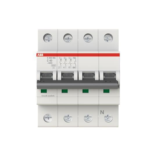 4016779532518 - ABB Sicherungsautomat C- S203-C40NA Char6kA40A3P+NA 2CDS253103R0404 4016779532518 - ABB Sicherungsautomat C- S203-C40NA Char6kA40A3P+NA 2CDS253103R0404
