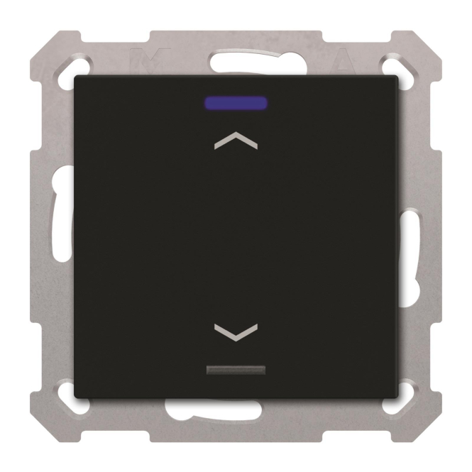 MDT BE-TAL55T106.A1 KNX Taster Light 55 1f RGBW Temperatursensor sw - 7081317